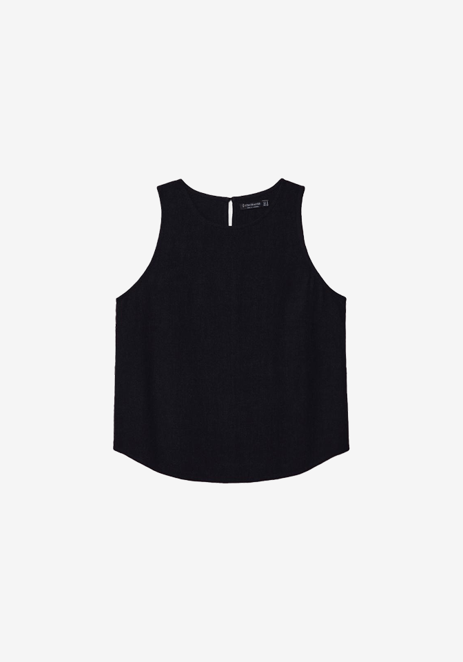 Bej Renk Ayarlanabilir Bel Kemer ve Cep Detaylı  Keten Pantolon 16